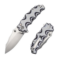 Civivi Natterjack White / Black G10 Folding Knife, Satin 14C28N (C24028-3)