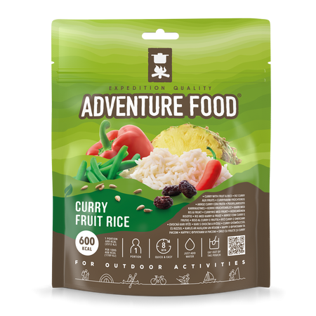 Adventure Food - Freeze-dried rice curry with vege fruit 600 kcal