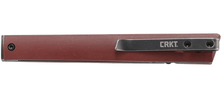 CRKT 7096BKD2 Ceo Burgundy Folding Knife