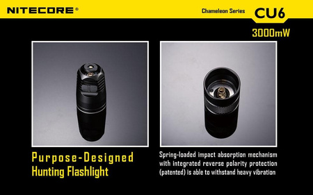 Nitecore CU6 Chameleon Flashlight (Ultraviolet) 440 lumens