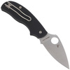 Spyderco Urban Lightweight Black Plain Folding Knife - C127PBK