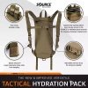 Source - Tactical 3L Hydration Backpack - Black