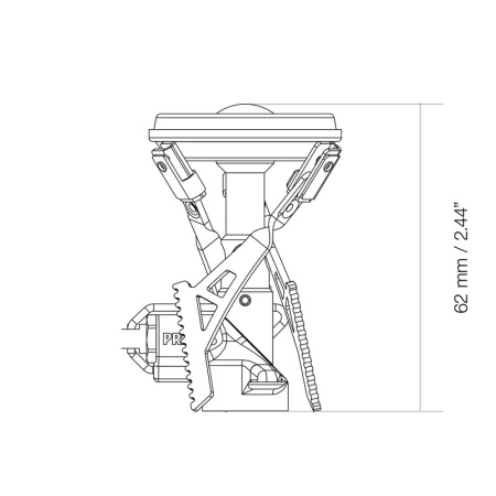 Primus - Ultralight Folding Touring Burner - Micron III Piezo