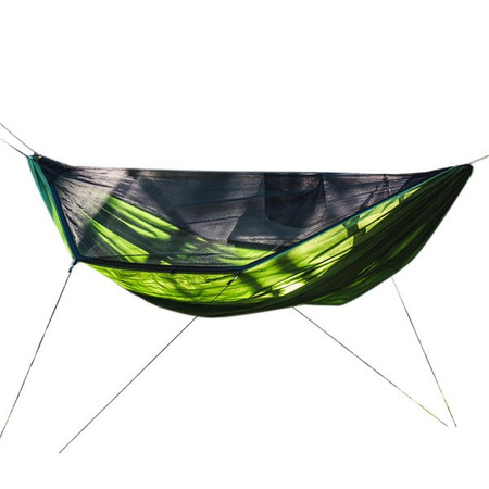 Lesovik Draka hammock with Sneka suspension - Treetop green