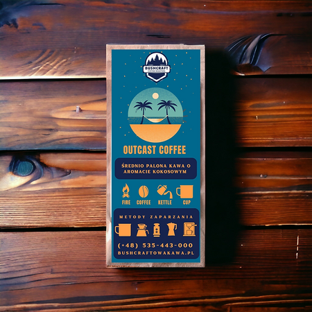 Bushcraft Coffee Roasters - Outcast ground coffee - 250g