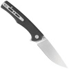 Sencut Crowley Black G10, Satin D2 Folding Knife (S21012-4)