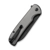 Civivi Chevalier II Gray Aluminum, Black Stonewashed 14C28N Folding Knife (C20022B-3)