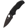 Spyderco Native 5 Black Blade FRN Black Plain Folding Knife (C41PBBK5)