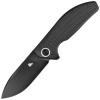 BlackFox Acutus Black G10, Black PTFE D2 folding knife by Grigorii Matveev (BF-764 BB)