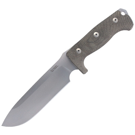 LionSteel Green Canvas, Satin Blade (M7 CVG) Knife