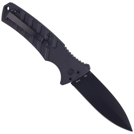 Böker Plus - BHQ Strike Spear Point Knife All Black - (01BO428)