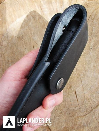 MORAKNIV - Mora Garberg BlackBlade knife (C) with leather scabbard