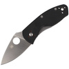 Spyderco Ambitious G-10 Black Plain Folding Knife - C148GP