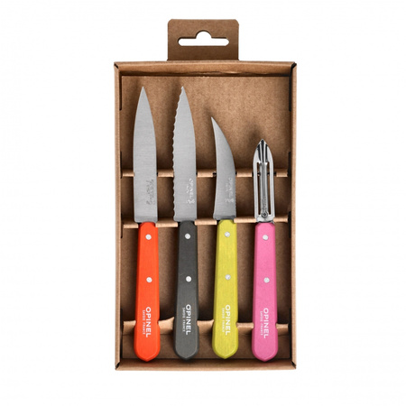 Opinel Essentials Fifties kitchen knife set