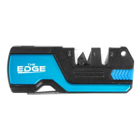 THE EDGE bushSHARP knife sharpener blue + flint