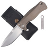 LionSteel SR11 Titanium Bronze, Satin Finish (SR11 B) knife