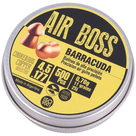 Apolo - Air Boss Barracuda Copper 4.51 mm shot, 500 pcs. 070.g/ 11.0gr (30002-1)