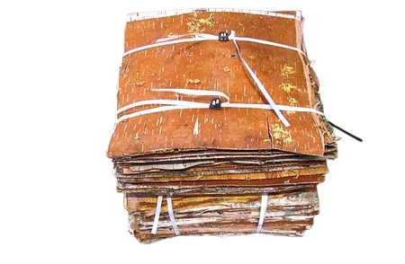 Birch bark in sheets - 1kg