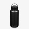 Klean Kanteen Wide Bottle (mit Wide Loop Cap) 1182 ml Black