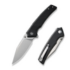Civivi Tranquil Black G10 Folding Knife, Satin 14C28N (C23027-1)