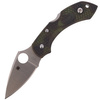 Spyderco Dragonfly 2 FRN Zome Green Plain Folding Knife (C28ZFPGR2)