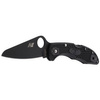 Spyderco Salt 2 Black / Black Blade Plain Folding Knife - C88PBBK2