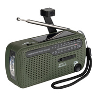 Fosco - Solar emergency crank survival radio SW1/SW2/FM/AM