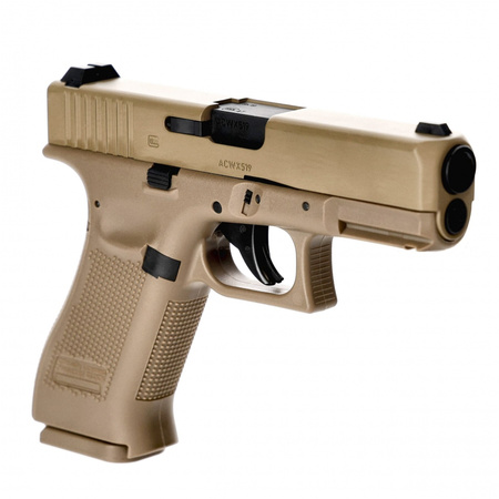 Glock - Glock 19X blowback 4.5 mm coyote BB CO2 air pistol
