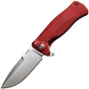 LionSteel SR11A Aluminum Red / Satin Blade Folding Knife (SR11A RS)