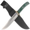 Muela BW-Classic-19G Green Jute Micarta, Satin X50CrMoV15 Knife