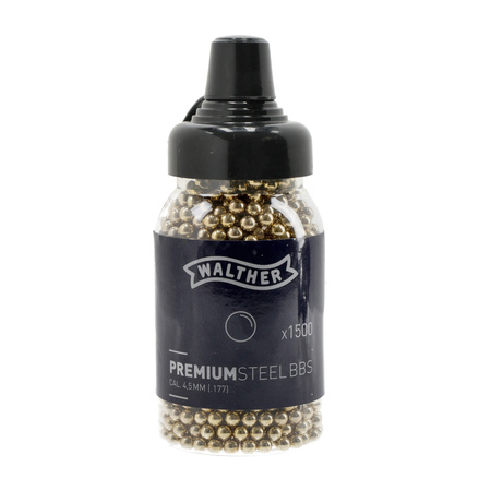 Walther - Premium 4.46 mm BBs shot 1500 pcs.