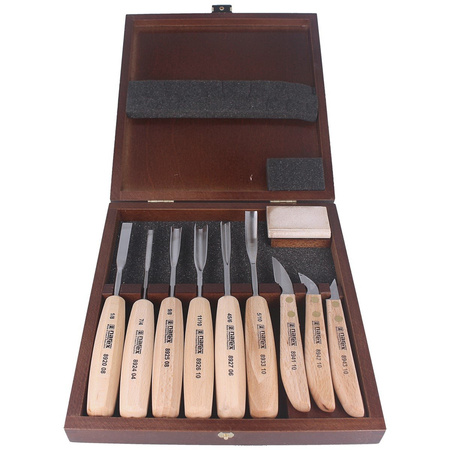 Set of carving chisels and knives Standard 9 pcs Narex (894813)