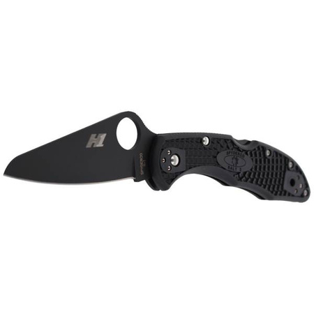 Spyderco Salt 2 Black / Black Blade Plain Folding Knife - C88PBBK2