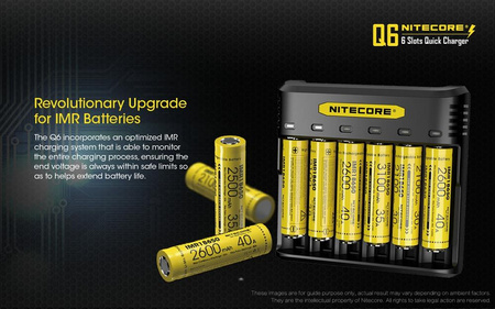 Battery charger - Nitecore Q6