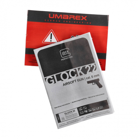 Glock - Glock 22 gen 4 replica ASG pistol. 6 mm