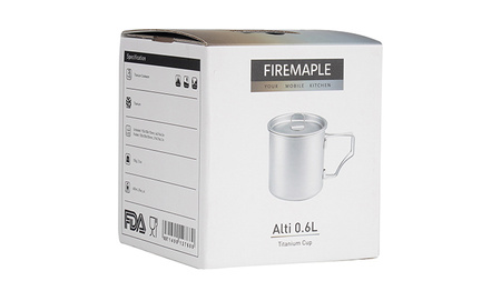 Fire Maple - Alti titanium travel mug - 600 ml