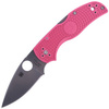 Spyderco Native 5 FRN Pink Plain Folding Knife (C41PPN5)