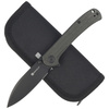 Sencut Scepter Dark Green Micarta Folding Knife, Black Stonewashed 9Cr18MoV (SA03G)