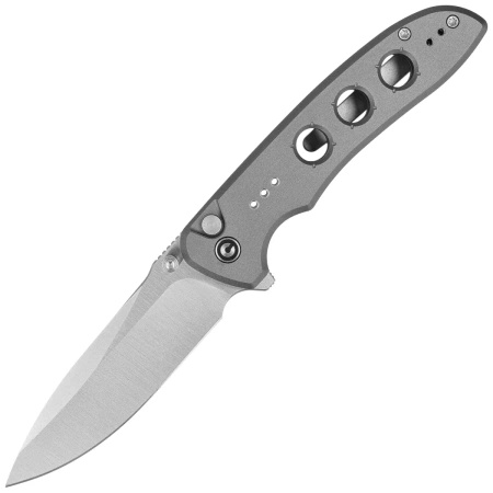 Civivi Hyperpulse Gray Aluminum, Satin 14C28N (C23087A-3)