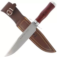 Muela Urial-19CO Cocobolo Wood knife, Satin X50CrMoV15