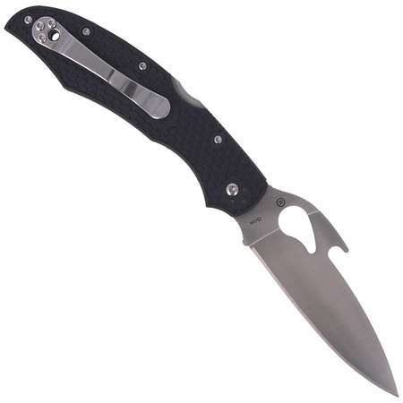 Spyderco Byrd Cara Cara 2 FRN Emerson Black Plain Folding Knife (BY03PBK2W)