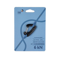 Ticket To The Moon - 6kN hammock snap hook set - 2 pcs