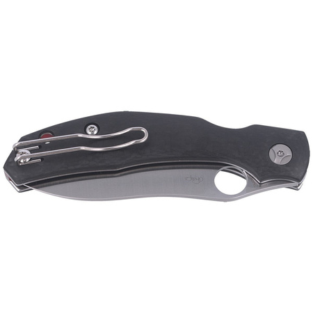 Spyderco Carbon Fiber Plain Folding Knife (C241CFP)