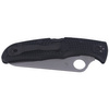 Spyderco Pacific Salt 2 Black FRN Plain Folding Knife (C91PBK2)