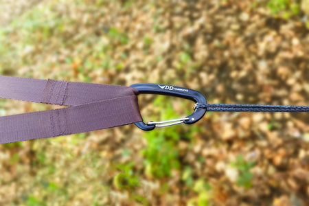 Carabiners for hammock - DD Karabiners x 2 - Green