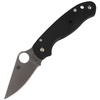 Spyderco Para 3 FRN Black Plain Folding Knife - C223PBK