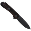 CIVIVI Elementum Flipper Knife Ebony Wood, Black Stonewashed (C907W)