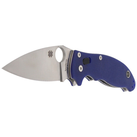 Spyderco Manix 2 G-10 Dark Blue CPM S110V Folding Knife (C101GPDBL2)