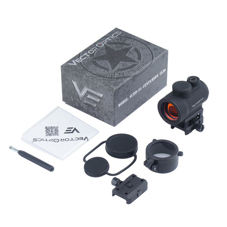 Vector Optics - Centurion collimator - 1x30 Red Dot - 3 MOA - Picatinny / Weaver - SCRD-34