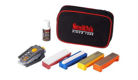 Knife sharpening set - Smith's - Diamond / Arkansas - 50591